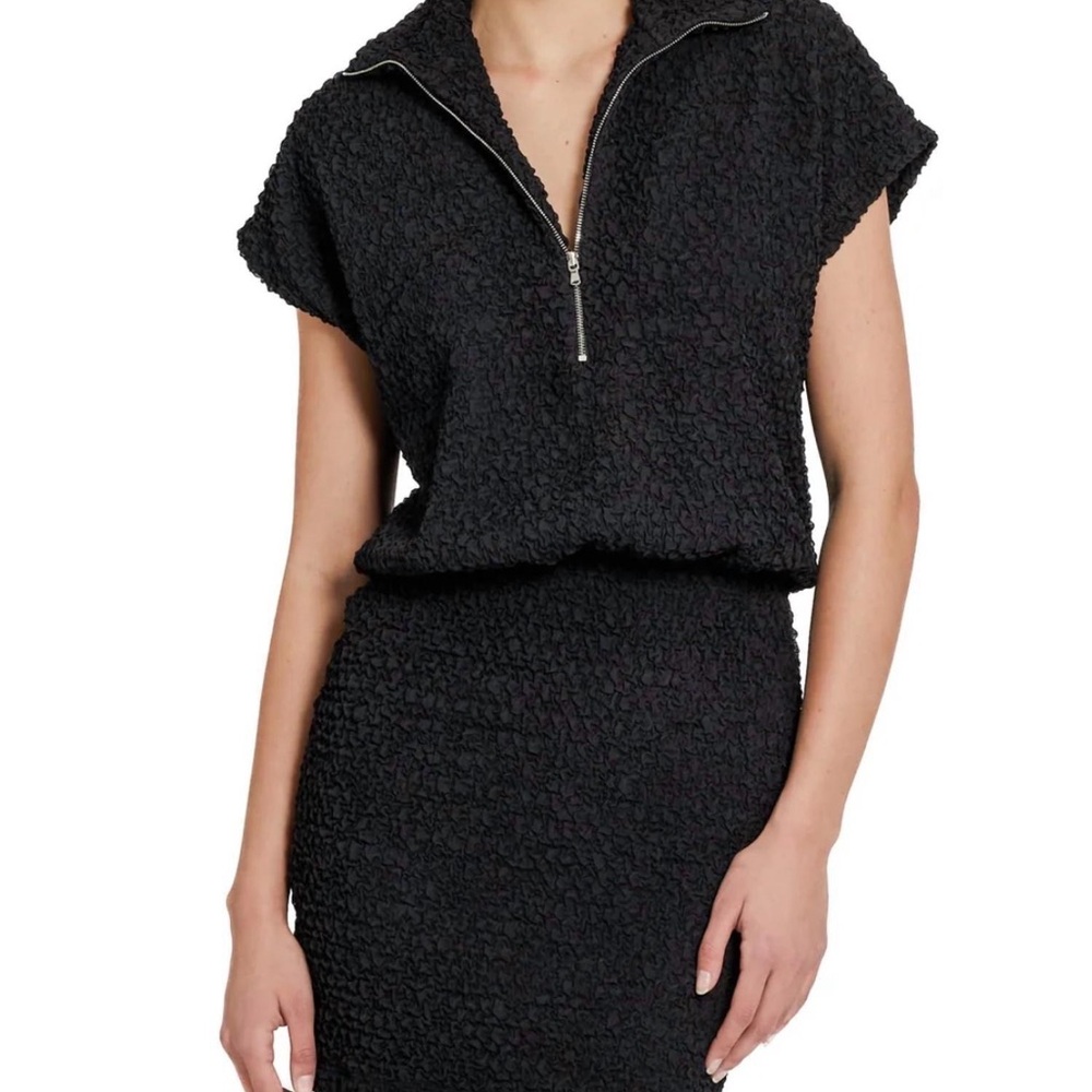 NWT AMANDA UPRICHARD TEXTURED MINI DRESS SZ XS